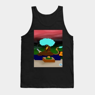 Super Saiyan Ganja Goddess Tank Top